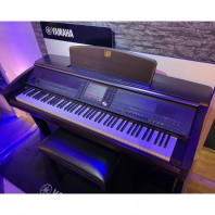 Used Yamaha CVP407 Rosewood Digital Piano Complete Package